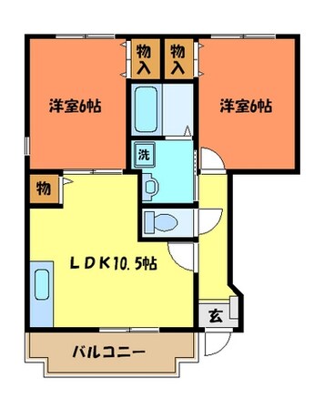 ドエル５５の物件間取画像